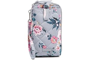 Vera Bradley Damen Performance Twill Großes Smartphone-Armband mit RFID-Schutz Wristlet