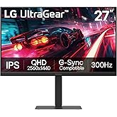 LG 27G640A-B Ultragear QHD (2560 x 1440) IPS Oyun Monit&ouml;r&uuml;, 300Hz, 1ms, NVIDIA G-Sync, AMD FreeSync Premium, VESA DisplayHDR 