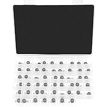 Kit Pastiglie Valvola Road Passion 9.48mm - 52 Pezzi, Spessori 1.20-4.00mm, Per Suzuki DR-Z400 - Foto 2