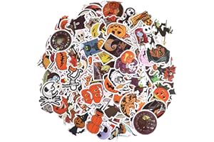 150 Pièces Halloween Doodle Autocollants Cadeau Amusant Autocollants Anime DIY Stickers Imperméables Cool Autocollants PVC pour Ordinateur Portable Scrapbook Décorations De Fête D'halloween