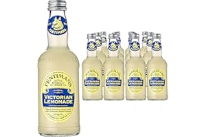 Fentimans Traditional Victorian Lemonade - Botanically Brewed Lemonade with Lemon Juice - Exquisitely Crafted & Refreshing Soft Drinks - Gluten-Free and Vegan Friendly Soft Drinks - 12 x 275ml Bottles