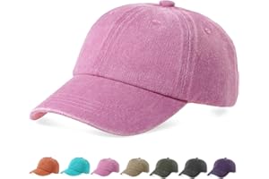 Initlove Kids Baseball Cap Adjustable Sun Hat for Girls Boys Outdoor Activities
