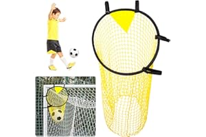 Yamitora Fußballtor Zielnetz 45x60cm, Nylongewebe Fußballtor mit Rahmen Tasche Zielnetz Fußballtor Zubehör Fussballnetz Zubehör für Fussball Training