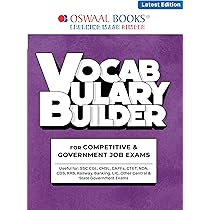 Oswaal Vocabulary Builder for Competitive and Government Exams