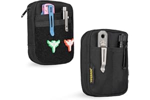 ‎VIPERADE VIPERADE VE31 EDC Pouch Mini EDC Tasche, EDC Pocket Organizer Kleine Tasche Organize, Mini Admin Pouch mit Klettverschluss für Camping, Buschhandwerk/Reisen/Wandern