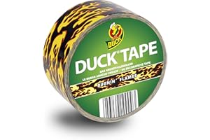 Ducktape 189158 Nastro Telato Creativo Burning Flames, 48 mm x 9.1 m