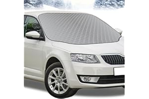 GADLANE Car Windscreen Cover - Magnetic Windshield Cover for Winter, Foldable Extra Thick, Heavy Duty Windscreen Protector for Frost/Ice/Snow/Sun - Fits Small-Medium Cars SUVs (Small)