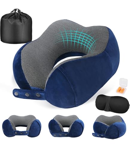 Cuscino Cervicale Da Viaggio Cuscino Da Viaggio Cervicale SNUGL In - Foto 10