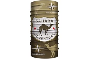Club of Heroes - Bandana, nahtloses Multifunktionstuch 25 x 50 cm aus weicher Mikrofaser/Funktionstücher für Outdoor, Reise, Sport in vielen Themen und Farben/für Damen, Herren