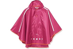 Playshoes Poncho Pieghevole Giacca Antipioggia Impermeabile Unisex-Bambini e Ragazzi