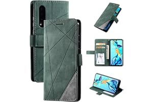 QiongniAN Cover per Huawei P30,Custodia in Pelle Custodia per Huawei P30 ELE-L04 ELE-L09 ELE-L29 ELE-AL00 ELE-AL10 ELE-TL00 Custodia Cover Case Green