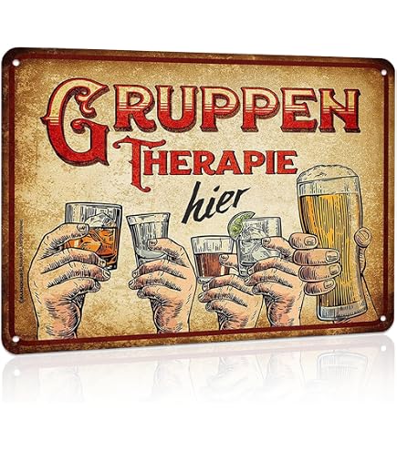 Plaque Métal Vintage 20,3x30,5cm - Déco Murale Humour Rétro - Pour Garage, Café, Salon, Jardin - Cadeau Déco - 6