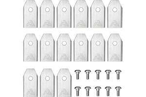 ANTHBOT Lot de 15 Lames pour Tondeuse Robot Genie/Pion