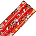 Hallmark Christmas Multipack Wrapping Paper, Pack of 3, 4M Each - 3 Rolls in 1 Lego Design