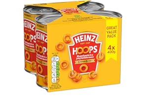Heinz Spaghetti Hoops 4 x 400 g