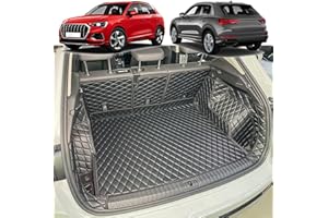 7DEEKEI Boot Liner Compatible with 2018-2025 Audi Q3 (NON Sportback Models) Cargo Mats (Boot Floor Upper Position) Dog Friendly