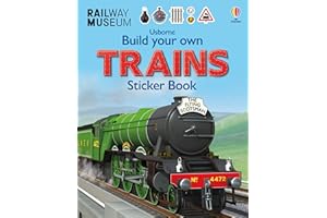 Build Your Own Trains Sticker Book (Build Your Own Sticker Books): 1