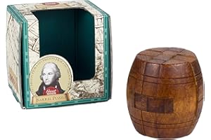 Professor PUZZLE Baril – Casse-tête Haute qualité en Bois Reconstituer Le tonneau du célèbre Admiral Nelson, 1252, Multicolore