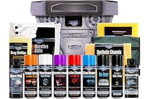 Scotts Ultimate Car Cleaning Kit - 15-Piece Professional Valeting Set for Interior & Exterior | Showroom Finish, Detailing Essentials & More | Perfect Car Wash Gift Pack