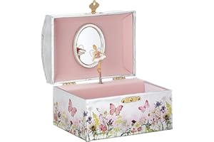 GOKI Musikspieldose Elfe II: 15 x 10,7 x 10,5 cm, Melodie: Schwanensee, per Stück