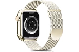 Higgs Pasek kompatybilny z paskiem do zegarka Apple Watch 40 mm, 41 mm, 38 mm, 38 mm, ultra 2, 49 mm, 46 mm, 45 mm, 44 mm, 42 mm, podwójny regulowany magnetyczny do iWatch serii 10, 9, 8, 7, SE, 6, 5