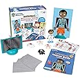 Learning Resources Skill Builders Human Body Activity Set, 17 Pieces, Ages 4+, Preschool Learning Activities, Preschool Science, Preschool Activity Book, Human Body Parts for Kids