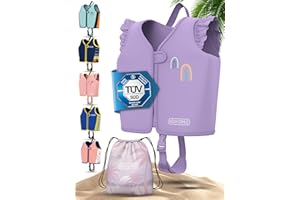 ‎KIDVERSE KIDVERSE Schwimmweste Kinder 2-6 Jahre - Auftriebsweste Kinder Schwimmweste zum Schwimmen Lernen - TÜV geprüfte Schwimmhilfe ab 2 Jahre - Kinderschwimmweste für Mädchen & Jungen - Schwimmlernweste
