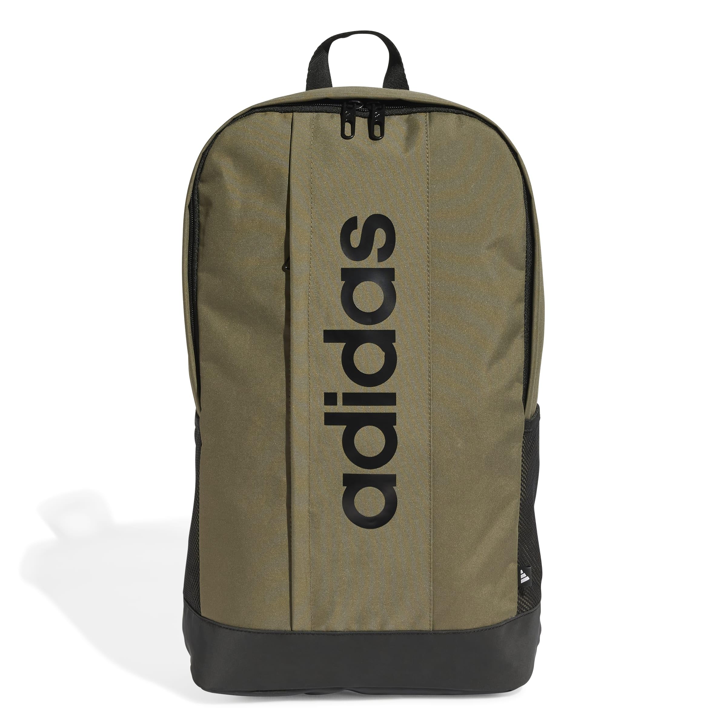 adidas Unisex LINEAR BACKPACK, olive strata/black, One Size