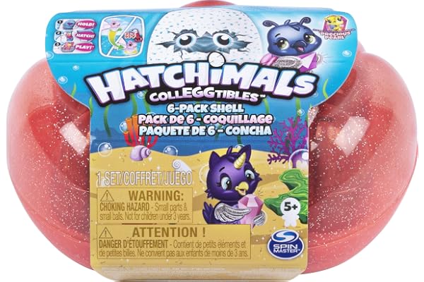 Hatchimals Hatchimals-HATCHIMALS-6046155-SEA Shell 6 S5 Figurine Fille, 6046155, Multicouleur