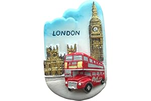 WEDARE MAGNET SOUVENIR Londyn UK magnes na lodówkę 3D naklejka podróżna pamiątka kolekcja, dekoracja domu i kuchni, Londyn Anglia Wielka Brytania magnes na lodówkę z Chin