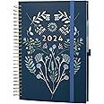 Boxclever Press Family Life Book 2024 Diary with 7 Column Layout. A5 Diary 2024 Week to View runs Now until December 24. Feature Packed 2024 Planner Diary to Manage Busy Schedules