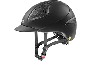 uvex exxential III MIPS - Casco da equitazione leggero unisex - Regolazione individuale
