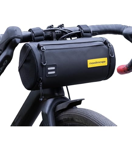 BOBILIFE Bike Mini Lenkertasche – Radfahren Fahrrad Lenker Taschen Vorderrahmen Tube Korb mit Regenschutz Sport & Freizeit
