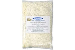 Mouldmaster Granulés de Cire de soja 500 g, soja, crème/Blanc cassé