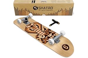 SKATRO - Pro Skateboard, 78,7 cm, komplettes Skateboard, Alter: Erwachsene, Jungen, Mädchen, Anfänger und Kinder.