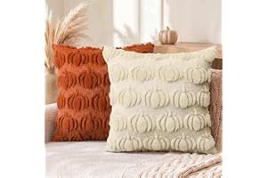 Artoid Mode Karamell Beige Pumpar Höst 45 x 45 cm, set om 2, örngott