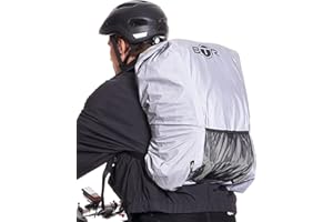 BTR Backpack Cover 100% Waterproof & High Visibility. High Viz Rucksack Cover With Reflective Tape