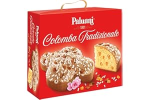 Paluani - Colomba Classica Soffice, Impasto Artigianale, con Scorze di Arancia - 1 Kg