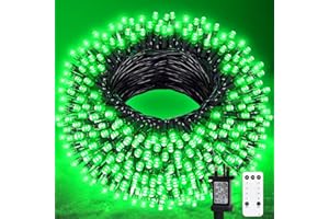 LIYUANQ Fairy Lights Plug in 65ft 200 LED Christmas String Lights Christmas Lights With Remote 8 Modes Christmas Tree Lights Waterproof Halloween Lights Outdoor Indoor for Garden Bedroom Party Holiday Wedding
