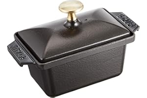 STAUB Terrine, Ghisa, Nero, 15 cm