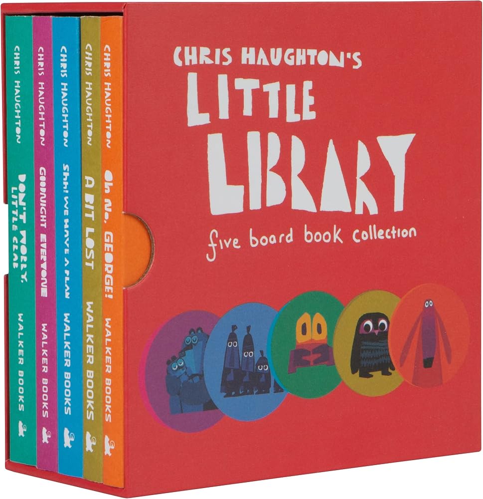 Chris Haughton's Little Library: A collection of five baby board book favourites in one boxset , perfect for gifting at baby's first birthday or a baby shower
