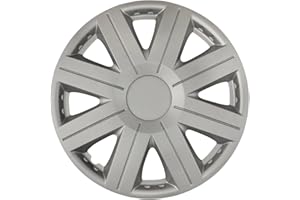 cartrend Kołpaki Active, 15 cali, do wszystkich powszechnie stosowanych felg stalowych, ze specjalnego tworzywa sztucznego ABS, odporne na uderzenia, dwuwarstwowe lakierowanie metaliczne, możliwość