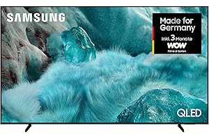 Samsung QLED Q7F2 4K 65 Zoll (163 cm) UHD Fernseher, Q4 AI Prozessor, Quantum Dot für Reale Farben, 4K Upscaling, Knox Security, Gaming Hub, Kostenlose Inhalte, Samsung Vision AI Smart TV (2025)
