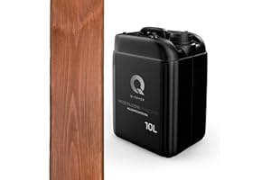 Q-COVER impregnante per legno Noce 10 L 2 in 1 protezione del legno impregnazione colorata impregnante protezione del legno impregnazione effetto repellente per tutte le tipologie di legno fondo per