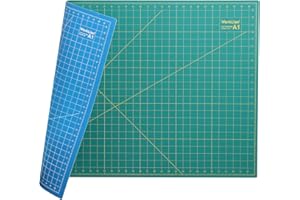 WORKLION 24" x 36" Large Self Healing PVC Cutting Mat, Double Sided, Gridded Rotary Cutting Board for Craft
