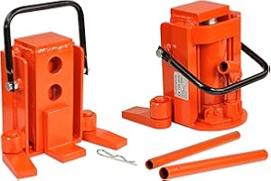 Pro-Lift-Montagetechnik 8t Maschinenheber, schwenkbare Füße, Hydraulikzylinder, 00001