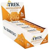 JB's TREK Protein Oat Bars Peanut Butter | 16x50g | 9g Plant-Based Protein | Vegan | Fiber Rich | Gluten Free | 800g