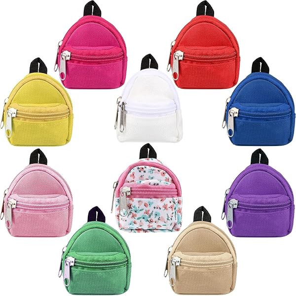 cute mini fake scales backpacks Doll Zipper Backpack,Cute School Bag Model Dollhouse School Accessory for 1/6 Scale Dollhouse,Dolls Accessories Costume Ornament Photography Props,Keys Purse Dollhouse Accessories (Green) : Toys & Games trustworthy doll backpack at once Watch how i built this