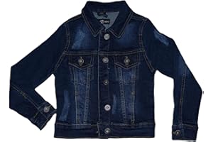 A2Z 4 Kids Enfants Filles Denim Vestes Bleu Foncé Designer Ripped Mode Faded Jeans Veste Élégant Manteaux Âge 3-13 Ans
