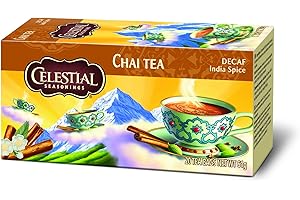 ‎CELESTIAL SEASONINGS Celestial Seasonings Decaf India Spice Chai, 6er Pack (6 x 64 g)